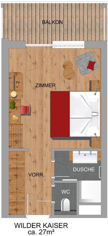 Familienhotel Christoph Елмау Екстериор снимка